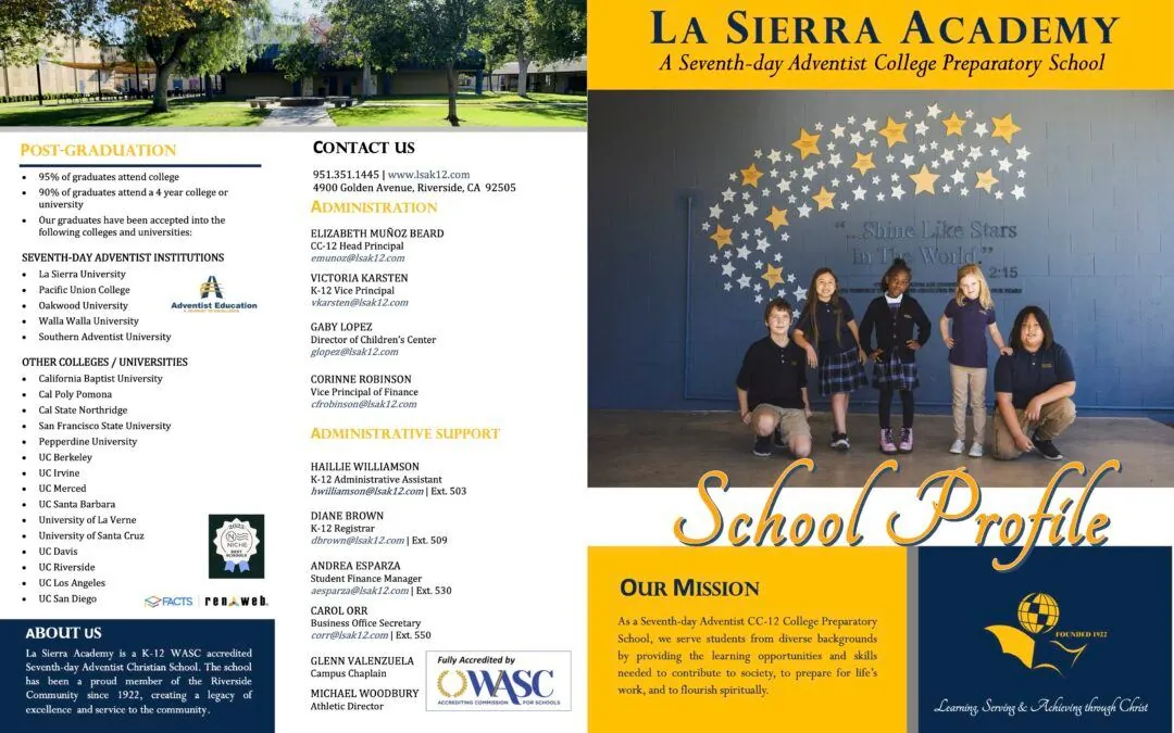 School Profile Brochure